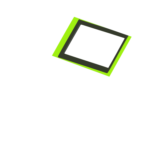 Gameboy advance SP screen mask